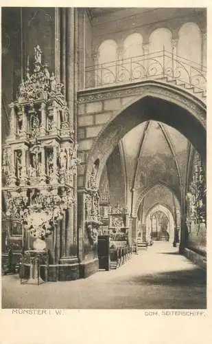 Germany Munster dom Seitenschiff