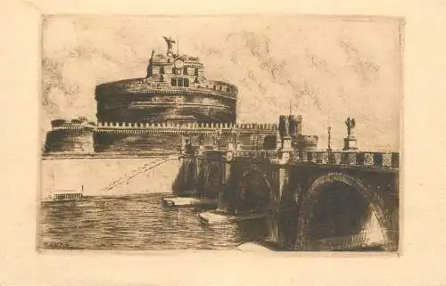 Italy Rome Castel Sant'Angelo
