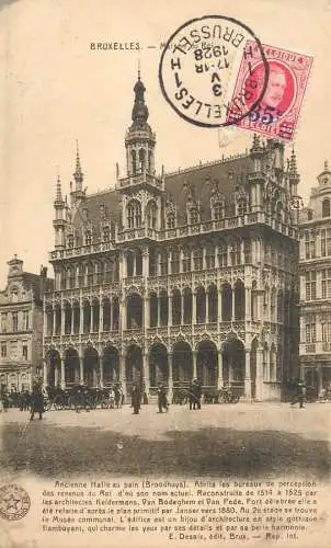 Belgium Bruxelles maison du roi