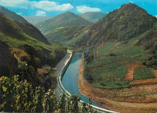 Germany Das schone Ahrtal picturesque natural landscape general view