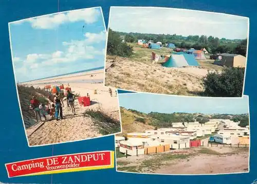 Netherlands Vrouwenpolder Camping de Zandput multi view