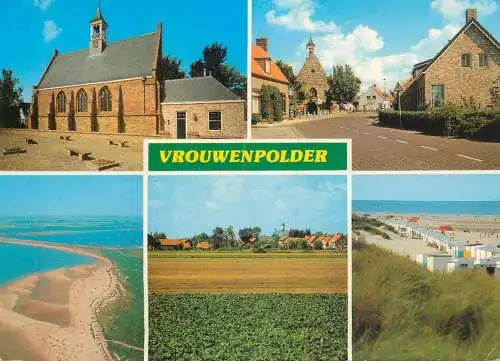 Netherlands Groeten uit Vrouwenpolder several views