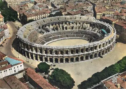 France Nîmes arena aerial