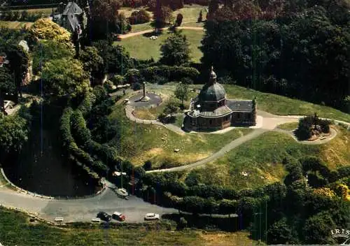 Belgium Geraardsbergen Kapel O.L Vrouw van de Oudenberg aerial view
