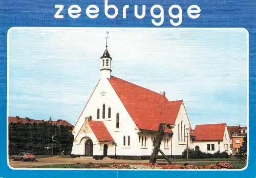 Belgium Zeebrugge church