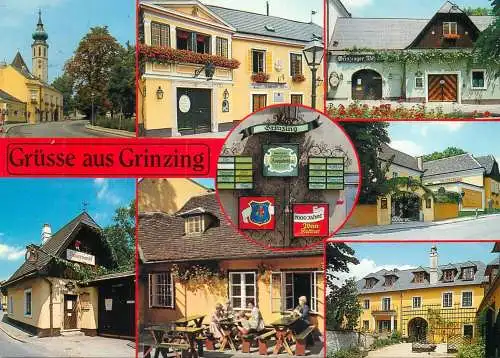 Austria Wien Grusse aus Grinzing multi view
