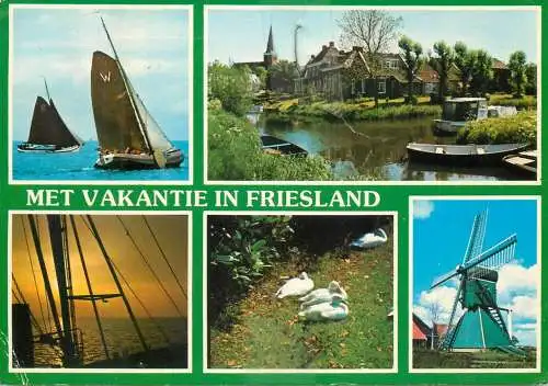 Netherlands Friesland several sights
