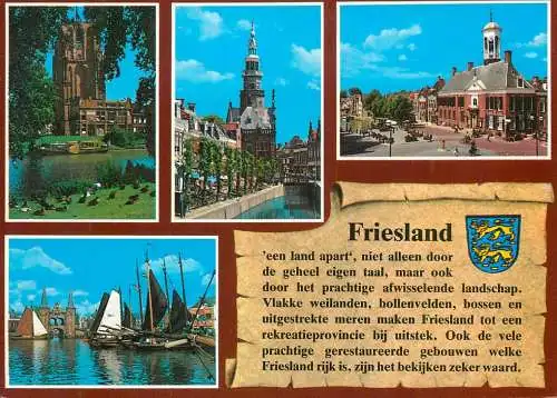 Netherlands Friesland several aspects souvenir