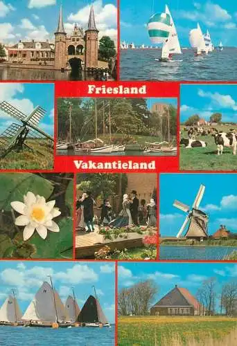 Netherlands Friesland multi view