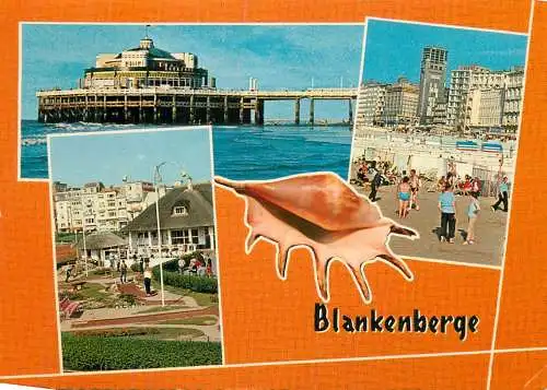 Belgium Blankenberge several views souvenir