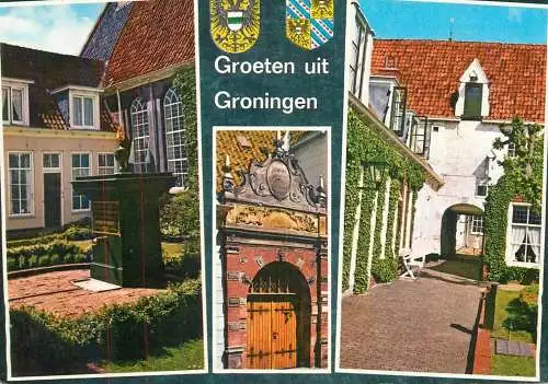 Netherlands Groeten uit Groningen several views