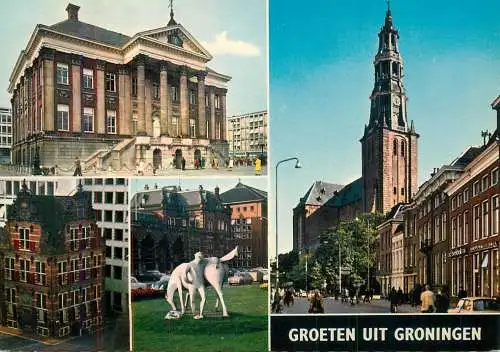 Netherlands Groeten uit Groningen different views
