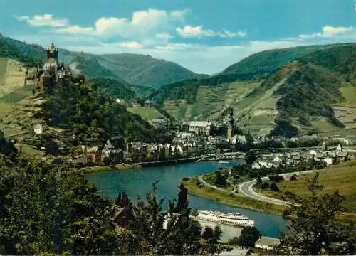 Germany Weinstadt Cochem a.d Mosel general view