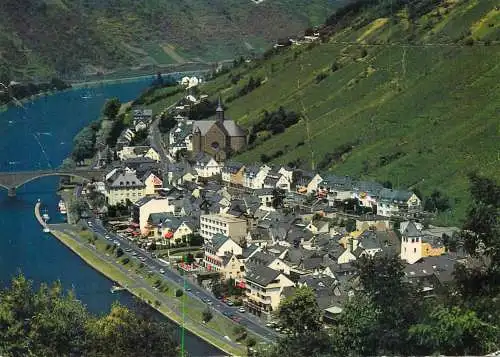 Germany Cochem a.d Mosel Ortsteil Cond panoramic view