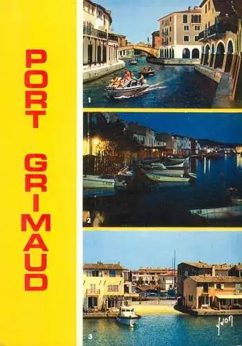 France Port Grimaud (Var) multi view