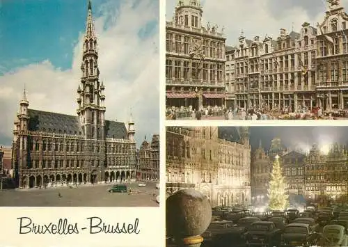Belgium Brussels Grand'Place multi view