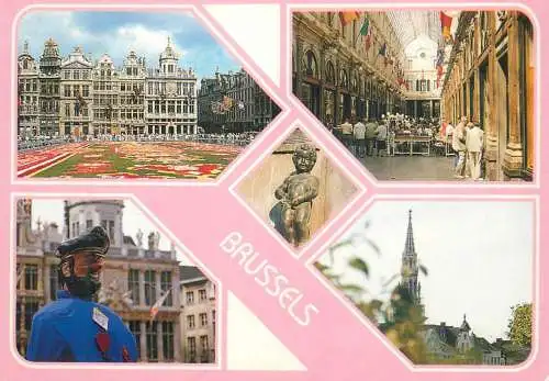 Belgium Brussels multi view