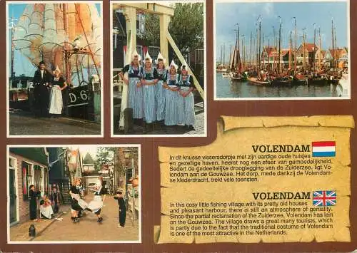 Netherlands Volendam souvenir multi view