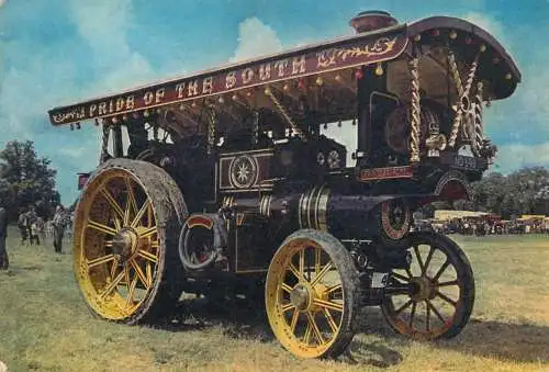 Traction engine A Burrell Showman`s Engine "Princess Royal" road locomotive