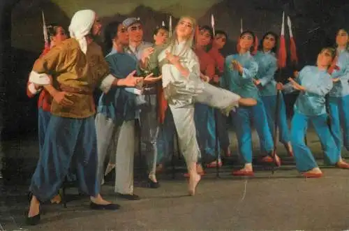 Revolutionary modern dance drama blaming the old society