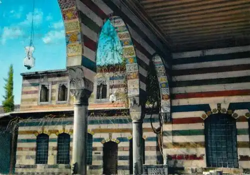 Syria Damas Damascus El Azm castle 1967