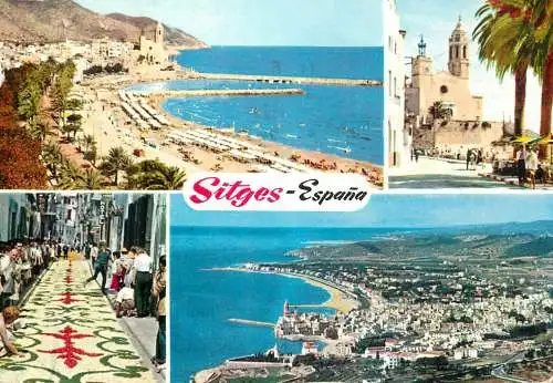 Spain Sitges different views