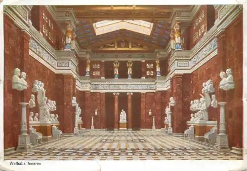 Sculptures Walhalla, Inneres