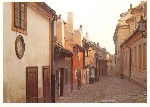 Czech Republic Prague Zlata Ulicka street view