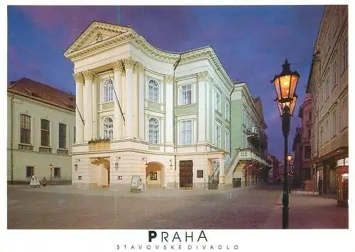 Czech Republic Prague Stavovske Divadlo Theatre