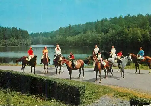Belgium Lacuisine sur Semois Le Lac des Epioux riding types and scenes