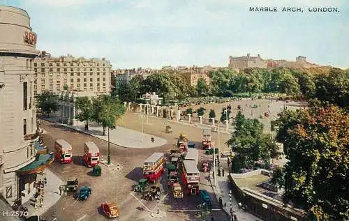 England London Marble Arch overview