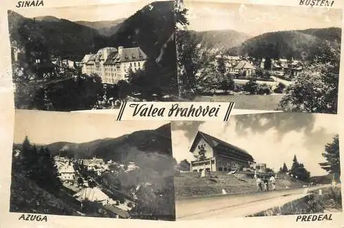 Romania Valea Prahovei resorts Sinaia Busteni Azuga Predeal multi views 1958