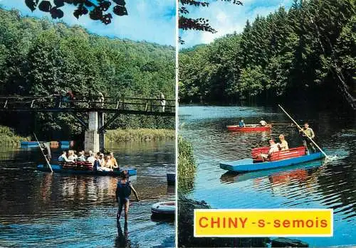 Belgium Descente en barque de Chiny sur Semois several views