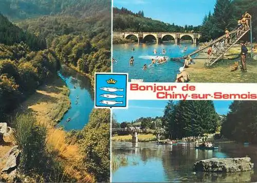 Belgium Bonjour de Chiny sur Semois several views