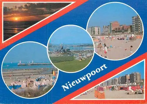 Belgium Nieuwpoort several sights and sites