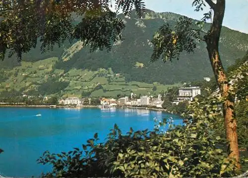 Switzerland Kurort Brunnen am Vierwaldstattersee general view