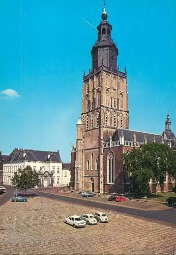 Netherlands Zutphen Stadhuis & St Walburgskerk