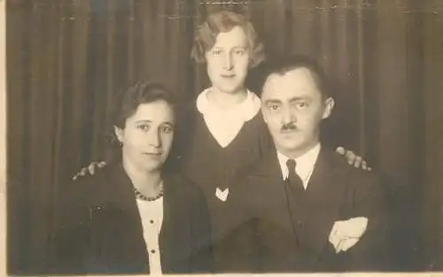 Romania anonymous persons Cluj 1932 souvenir photo postcard