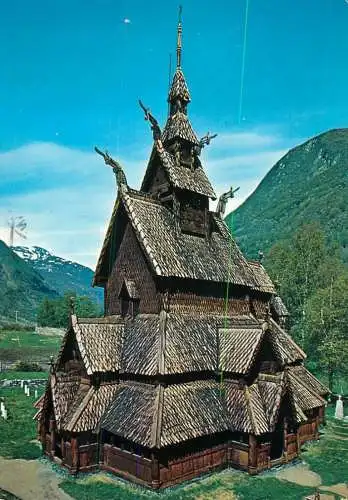 Norway Laerdal Borgund Stave Church