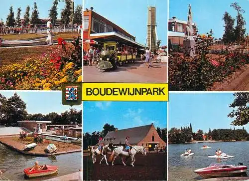 Belgium Brugge Boudewijnpark amusement park multi view