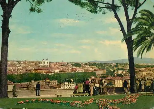 Italy Rome panorama dal Gianicolo