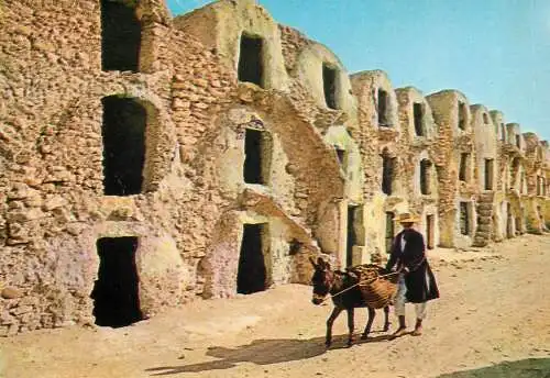Africa Tunisia Medenine les Ghorfas