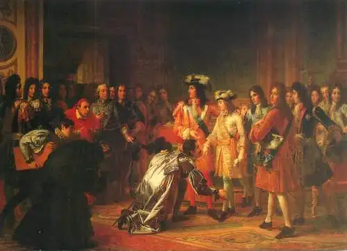 France Chambord Loire castle painting Duc d'Anjou