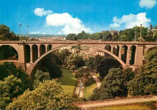 Luxembourg Pont Adolphe et Vallee de la Petreuse