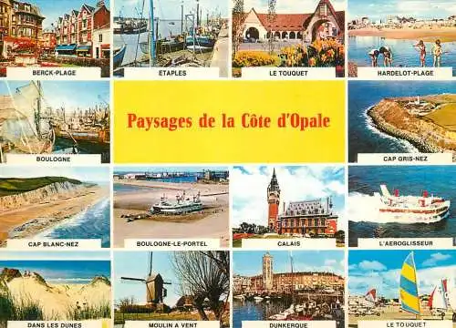 France paysage de la Cote d'Opale