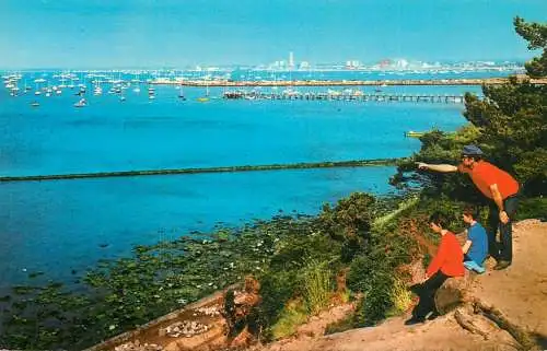 United Kingdom England Poole evening hill