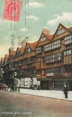United Kingdom England London Holborn Bars