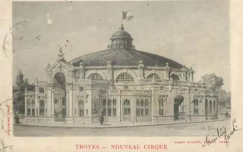 France Troyes nouveau cirque
