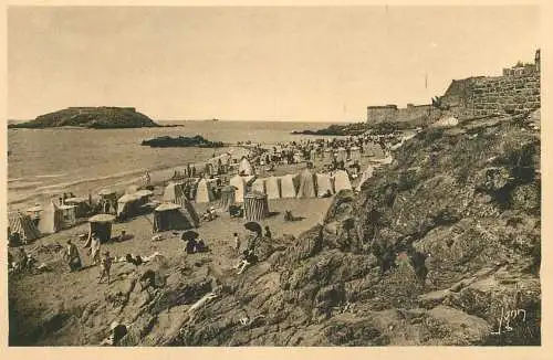 France Saint Malo Bon Secours beach