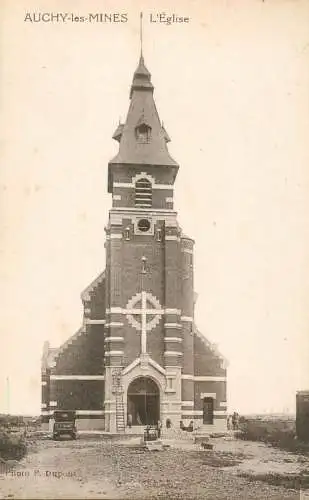 France [62] Pas de Calais AUCHY LES MINES - Eglise
